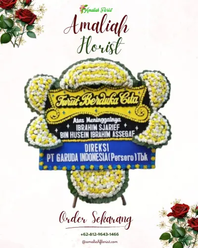 Papan Bunga Duka di Sarampad
